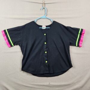 Vtg Huntington Ridge Women's Blouse Top Button Down Shirt Large